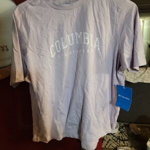 Columbia Light Purple Tee